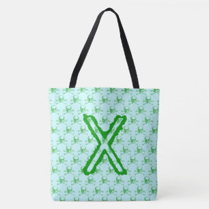 Vintage Skulls & Crossbones Tote Bag