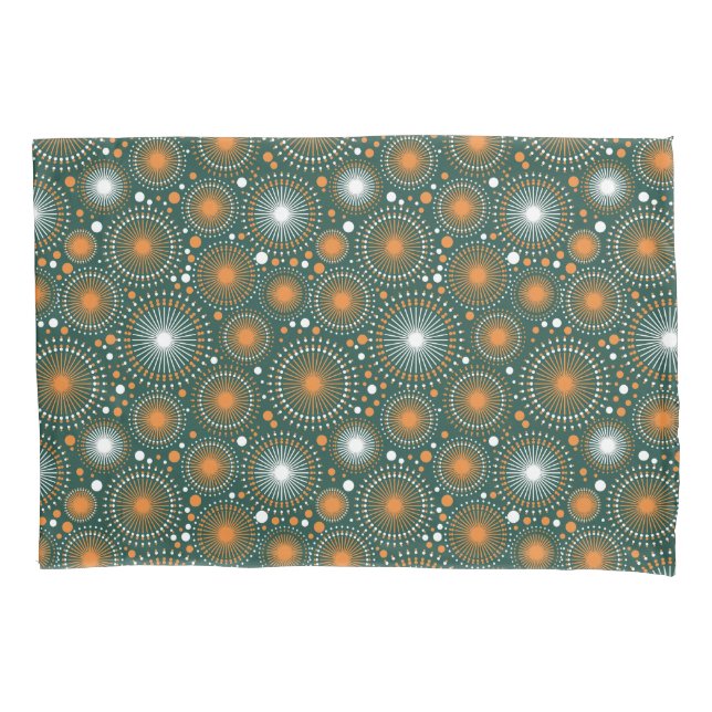 Vintage Sky Joy Fireworks Fiesta Pillowcase (Front)