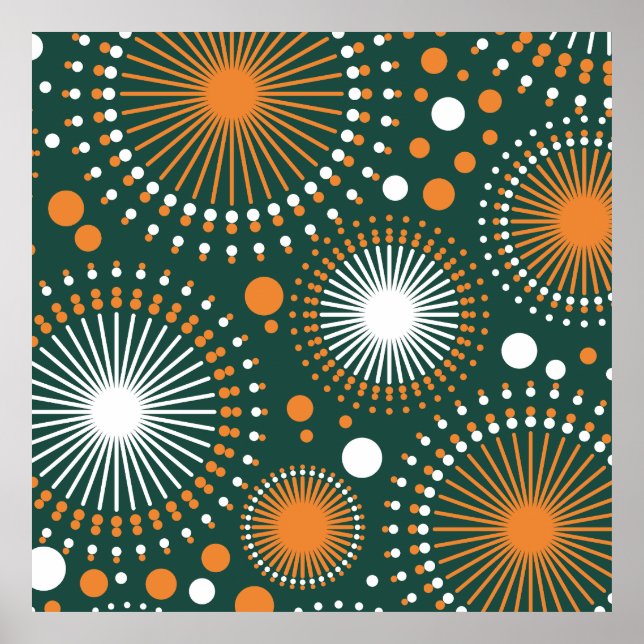Vintage Sky Joy Fireworks Fiesta Poster (Front)