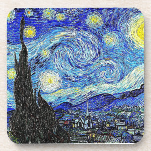 Vintage Sky Night Starry Night Wham-O Frisbee Coaster