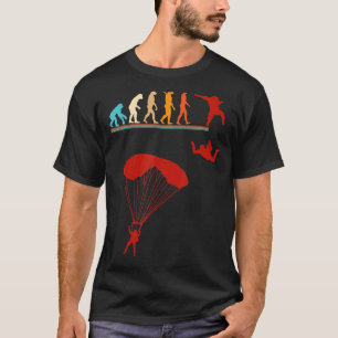 Vintage Skydiving Evolution skydive parachute ju T-Shirt