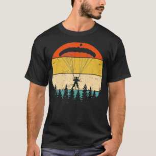 Vintage Skydiving Retro Parachuting Skydive  T-Shirt