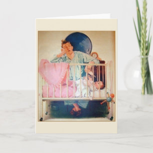 Vintage Sleep Deprived Father's Day Card