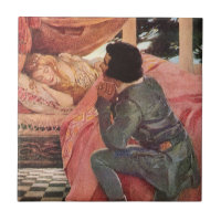 Vintage Sleeping Beauty by Jessie Willcox Smith