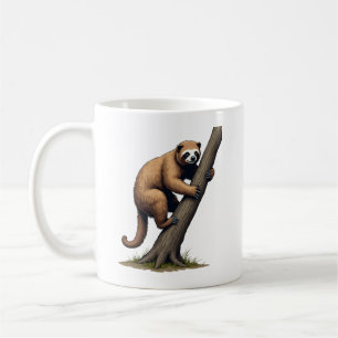 Vintage Sloth Drawing Wildlife Graphic (2) Coffee Mug