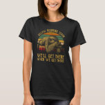 Vintage Sloth Running Team We'll Get There, Funny  T-Shirt<br><div class="desc">Vintage Sloth Running Team We'll Get There,  Funny Sloth</div>