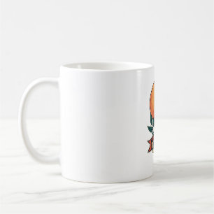 Vintage Sloth T-Shirt Slow and Steady Humour Desig Coffee Mug