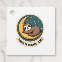 Vintage Sloth Tired Quote Funny Retro Animal Desig