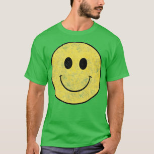 Vintage Smile Happy Face 70s Vibes T-Shirt