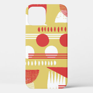 vintage smokeless abstract geometric modern style  iPhone 12 case