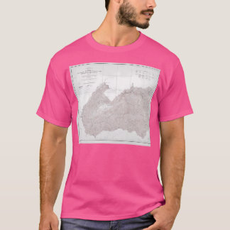 Vintage Smoky Mountains National Park Topography M T-Shirt