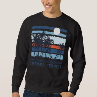 Vintage Smyrna Georgia Summer Travel 70s 80s Beach Sweatshirt