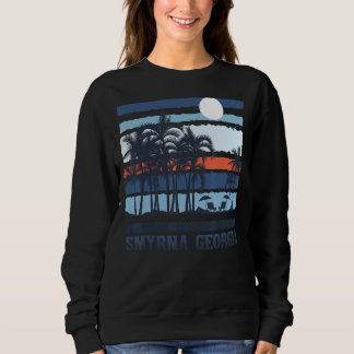 Vintage Smyrna Georgia Summer Travel 70s 80s Beach Sweatshirt