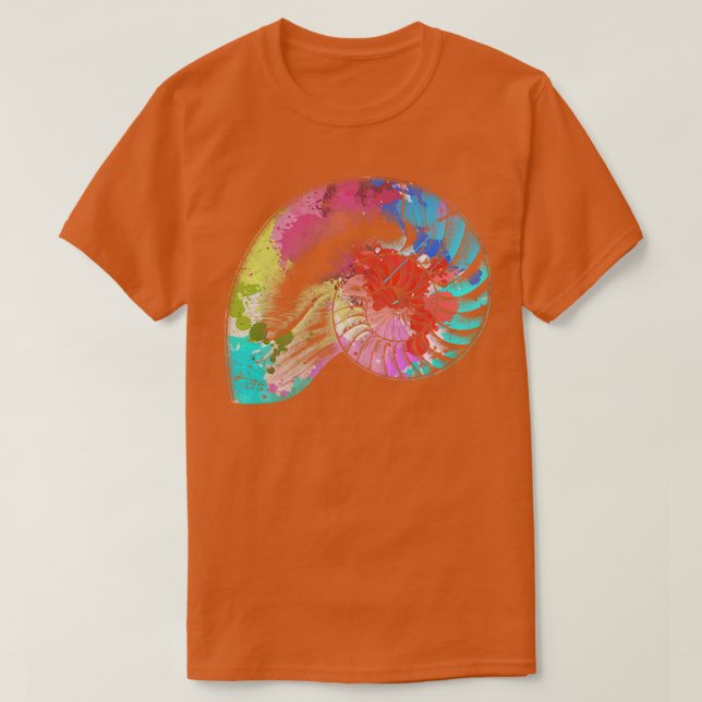 Vintage Snail Shell Snail T-Shirt (Design Front)