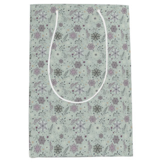 Vintage Snow Medium Gift Bag