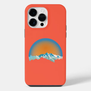 Vintage Snow Mountain Peak Case-Mate iPhone Case
