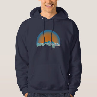 Vintage Snow Mountain Peak Hoodie