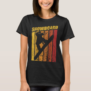 Vintage Snowboard Snowboarding Ski Vacation Snowbo T-Shirt