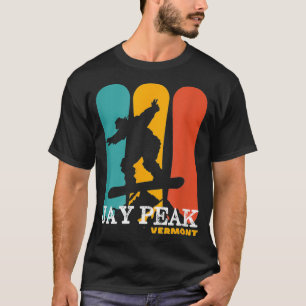 Vintage Snowboarding Resort  Jay Peak Vermont  T-Shirt