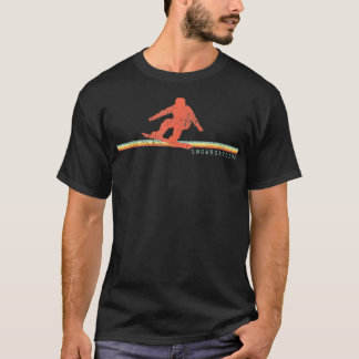 Vintage Snowboarding Snowboard Snowboarder  T-Shirt