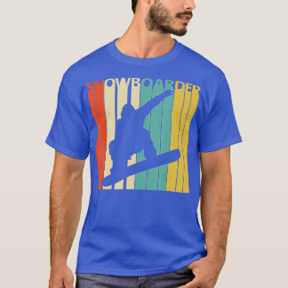 Vintage Snowboarding Sport  T-Shirt