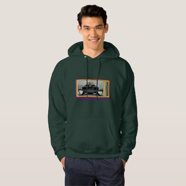 Vintage Snowmobile Lovers 1972 Arctic Cat Hoodie (Front Full)