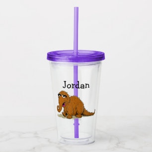 Vintage Snuffleupagus Acrylic Tumbler