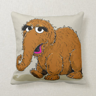 Vintage Snuffleupagus Cushion