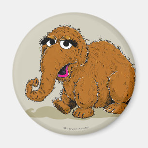 Vintage Snuffleupagus Magnet