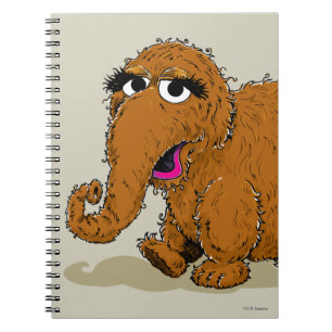 Vintage Snuffleupagus Notebook