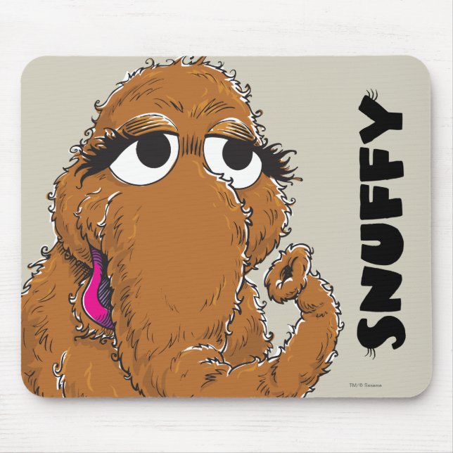 Vintage Snuffy Mouse Mat (Front)