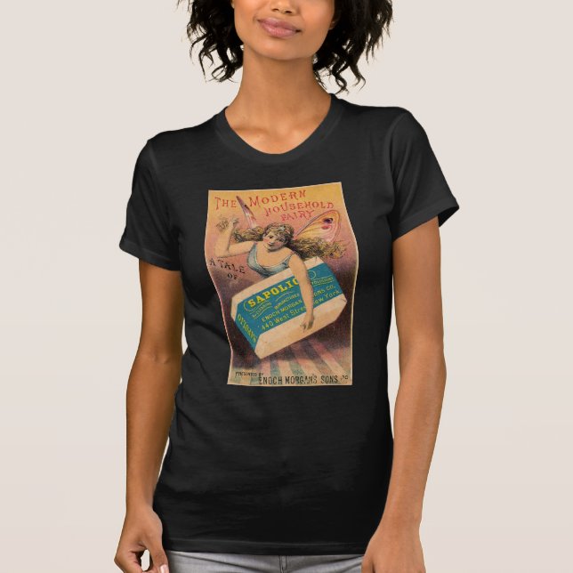Vintage Soap Ad Fairy T-Shirt (Front)