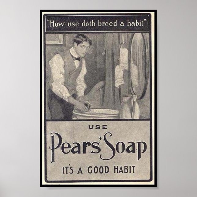Vintage Soap Ad Poster (Front)