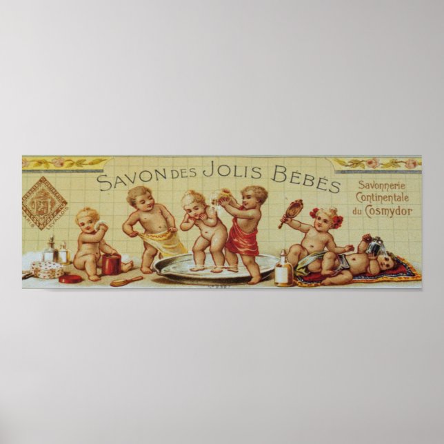 Vintage Soap Advertising Poster (Front)