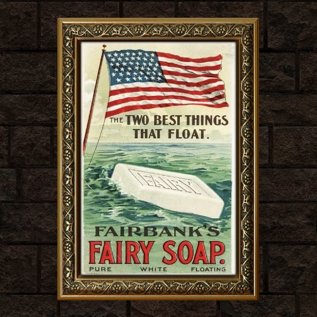 Vintage Soap Product Advertising Poster (Creator Uploaded)