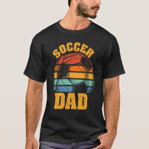 Vintage Soccer Dad Soccer Player Father's Day Men T-Shirt