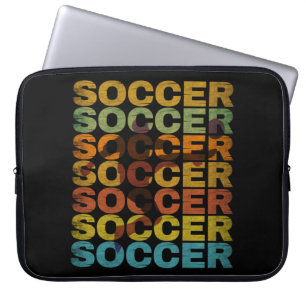 VINTAGE SOCCER LAPTOP SLEEVE