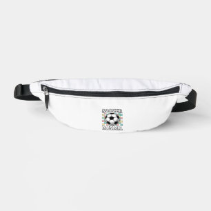 Vintage Soccer Mama Engraving Shirt Design_1 Bum Bags