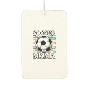 Vintage Soccer Mama Engraving Shirt Design_1 Car Air Freshener