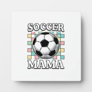 Vintage Soccer Mama Engraving Shirt Design_1 Plaque