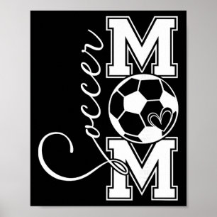 Vintage Soccer Mom Pride Gift For Men Women Kid Bo Poster