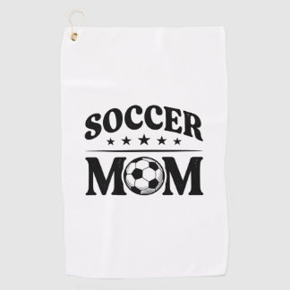 Vintage Soccer Mum Shirt Vector Design_1 Golf Towel