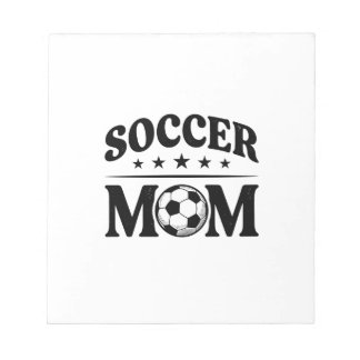 Vintage Soccer Mum Shirt Vector Design_1 Notepad