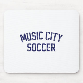 Vintage Soccer Nashville Music City Soccer Retro F Mouse Mat
