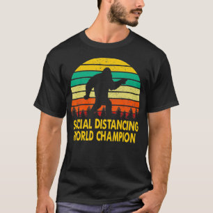 Vintage Social Distance World Champion T-Shirt