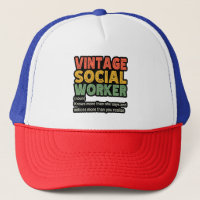 Vintage Social Worker Coworker Funny Social Worker
