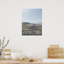 Vintage Soft Color Painted Hills Oregon