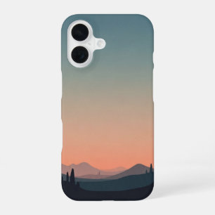 Vintage Soft Horizon iPhone 16 Case
