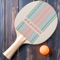 Vintage Soft Sea Shell Board Stripes with Name