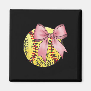 Vintage Softll Coquette Bow Cute Softll Mom Girls Magnet